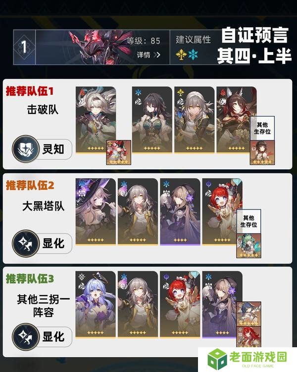 崩坏星穹铁道虚构叙事自证预言阵容攻略 3.1虚构叙事自证预言阵容怎么推荐[多图]图片2