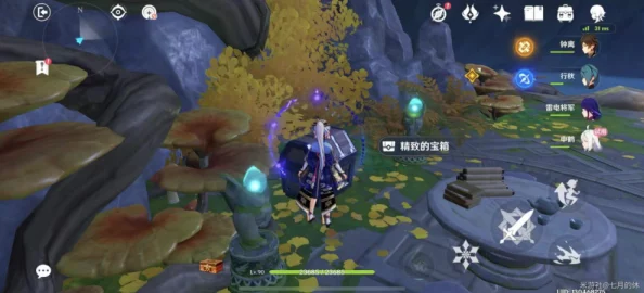 原神鸣海栖霞秘境，全宝箱解锁攻略，探寻游戏世界的隐藏宝藏