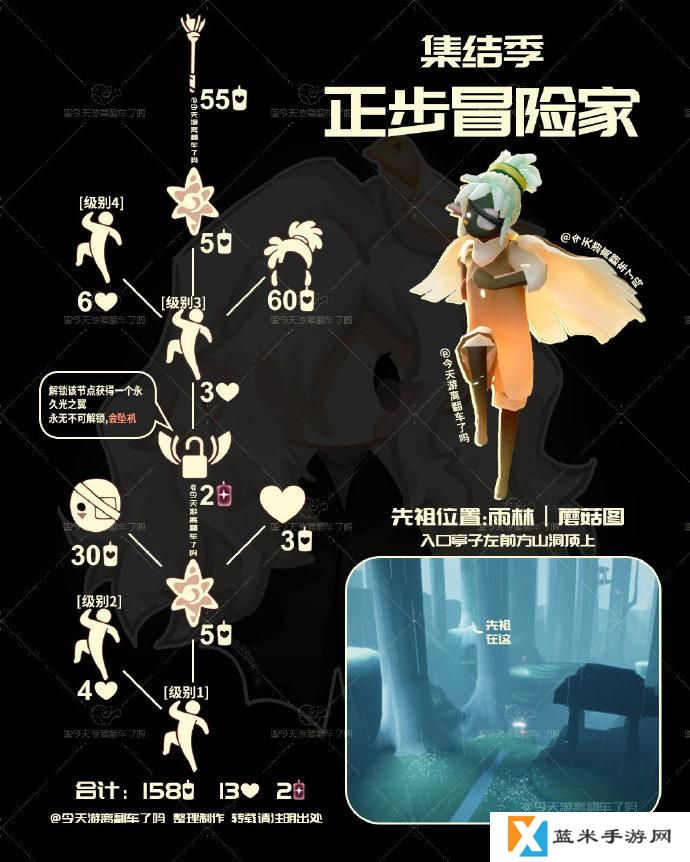 光遇正步冒险家先祖在哪里 光遇正步冒险家先祖复刻位置