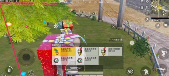 和平精英圣诞狂欢全解析，海岛地图超36个圣诞树刷新点攻略