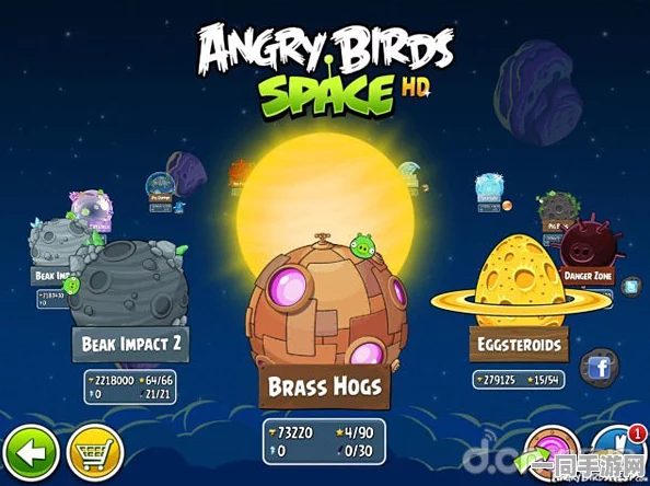 愤怒的小鸟太空版HD下载量破5亿，创新玩法掀起全球玩家热潮