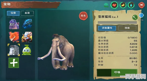 探索创造与魔法世界，猛犸象多功能特性引爆玩家狂热追捧揭秘