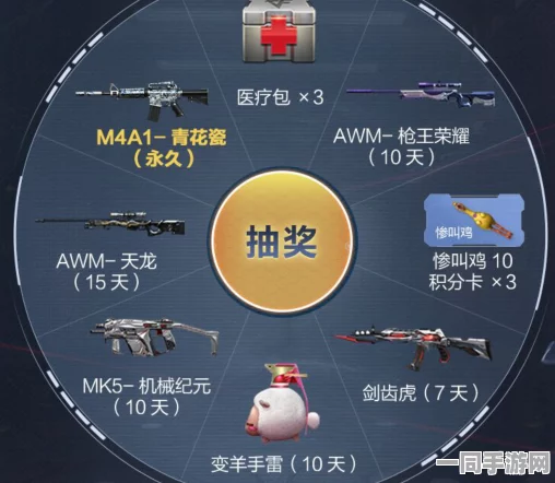 穿越火线手游麒麟中秋庆典，永久沙鹰-宇航兔兔抽奖盛况空前