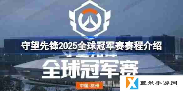 守望先锋2025全球冠军赛怎么安排比赛的-守望先锋2025全球冠军赛赛程介绍