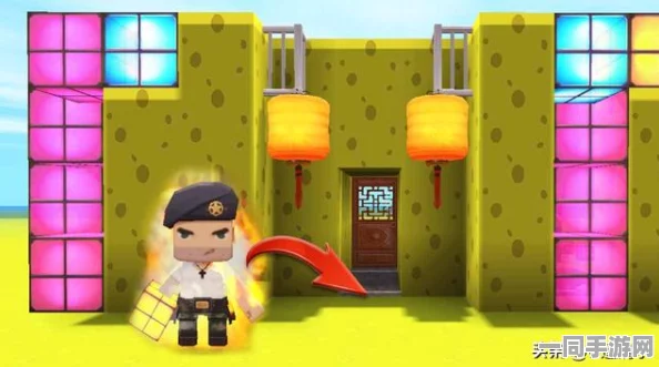 迷你世界创意爆棚，36字以上详解密码门制作秘籍，筑造你的专属安全领地