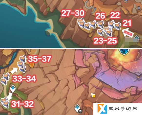 原神云岩裂叶怎么采 云岩裂叶收集路线分享