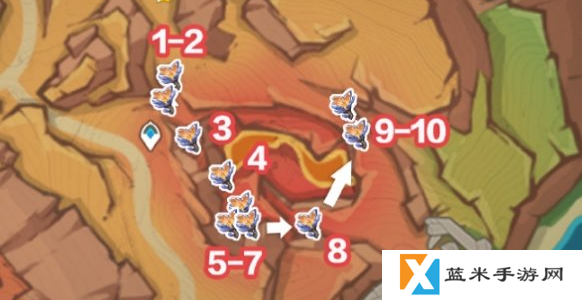 原神云岩裂叶怎么采 云岩裂叶收集路线分享