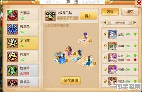 梦幻西游手游PK战术揭秘，风扬阵——即便大克亦能逆袭的36计奇阵解析