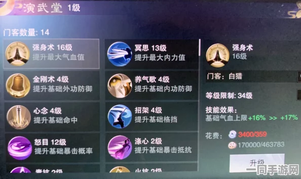 麻衣圣令秘籍深度解读，一梦江湖气血与轻功双重提升全攻略