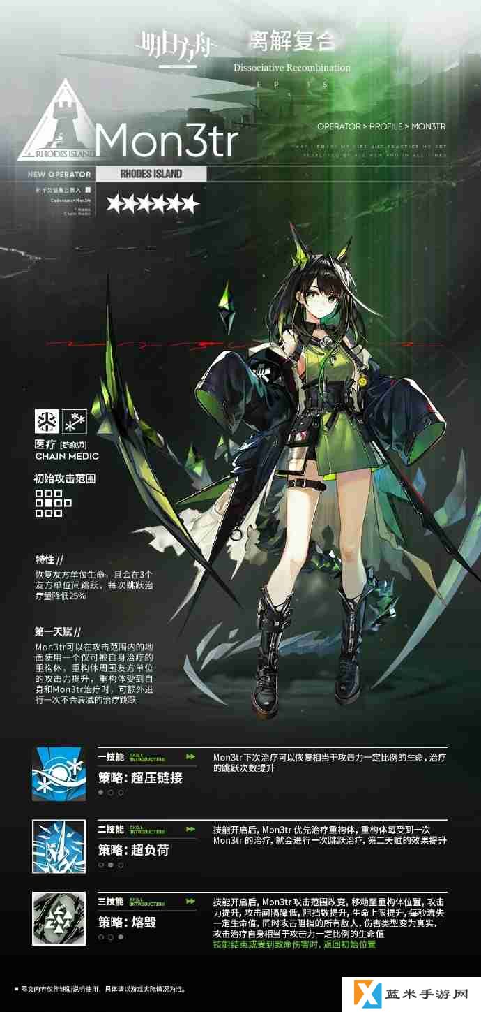 明日方舟Mon3tr获取方法介绍-明日方舟Mon3tr怎么获取