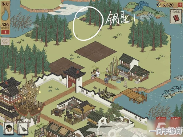 江南百景图全攻略，探秘宝箱与钥匙36个隐藏位置